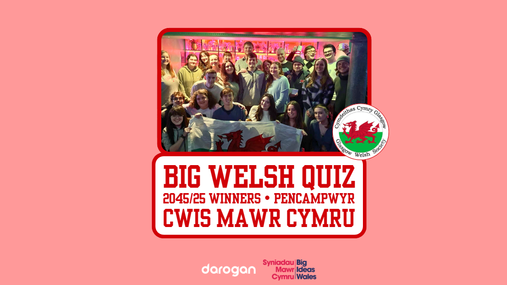 Llongyfarchiadau i Dimau Terfynol Cwis Mawr Cymraeg 2025  