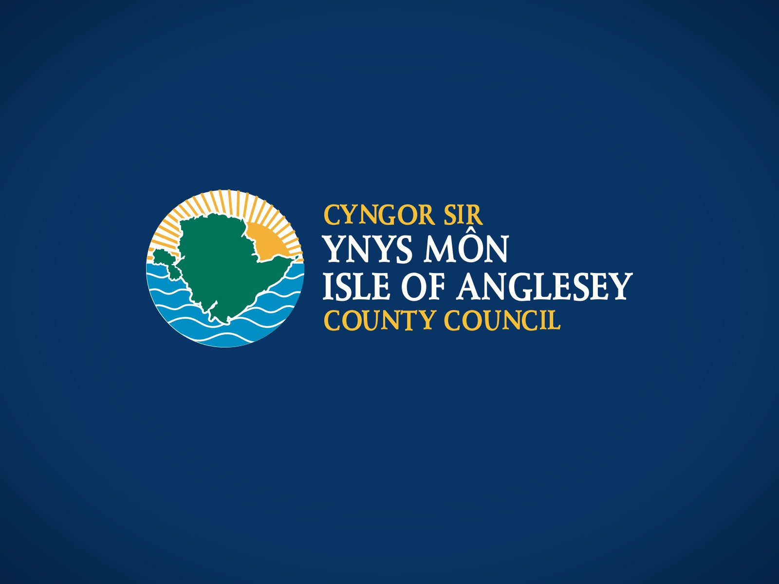 Baner o Sir Fôn