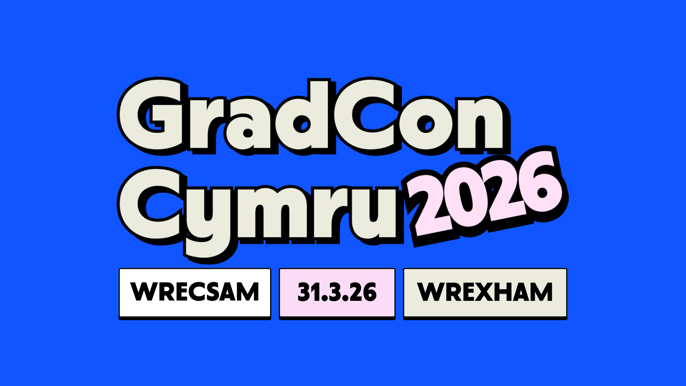 GradCon Cymru Wrecsam 2026